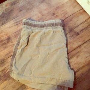 Anthropology cloth and stone shorts